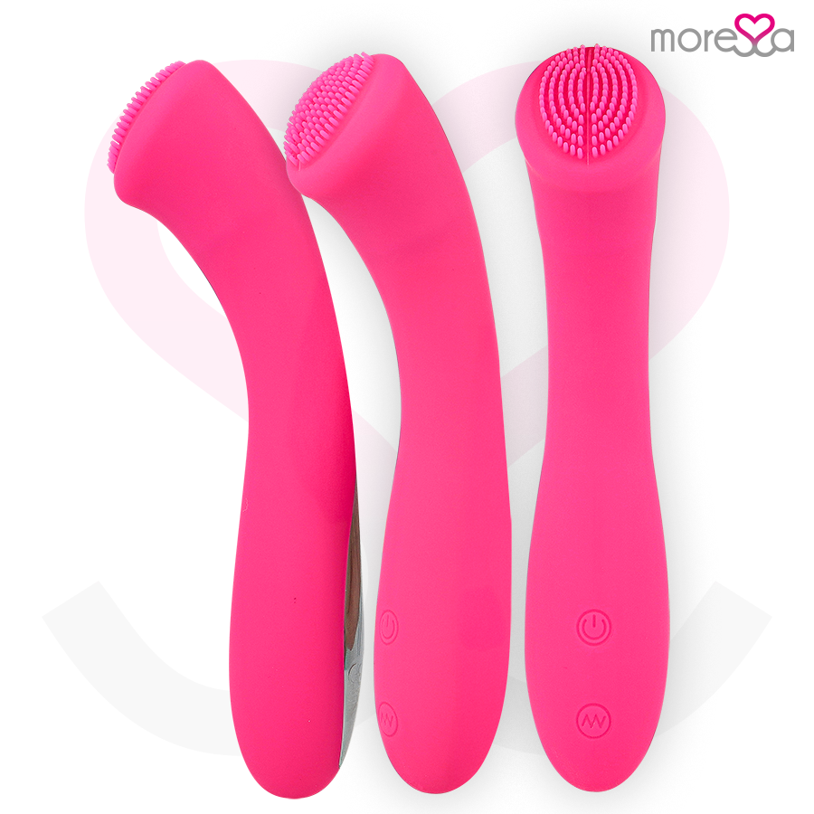 MORESSA - CELSO MASAJEADOR DUO PUNTO G Y SUERO PELVICO PREMIUM SILICONE RECARGABLE - Noctiva