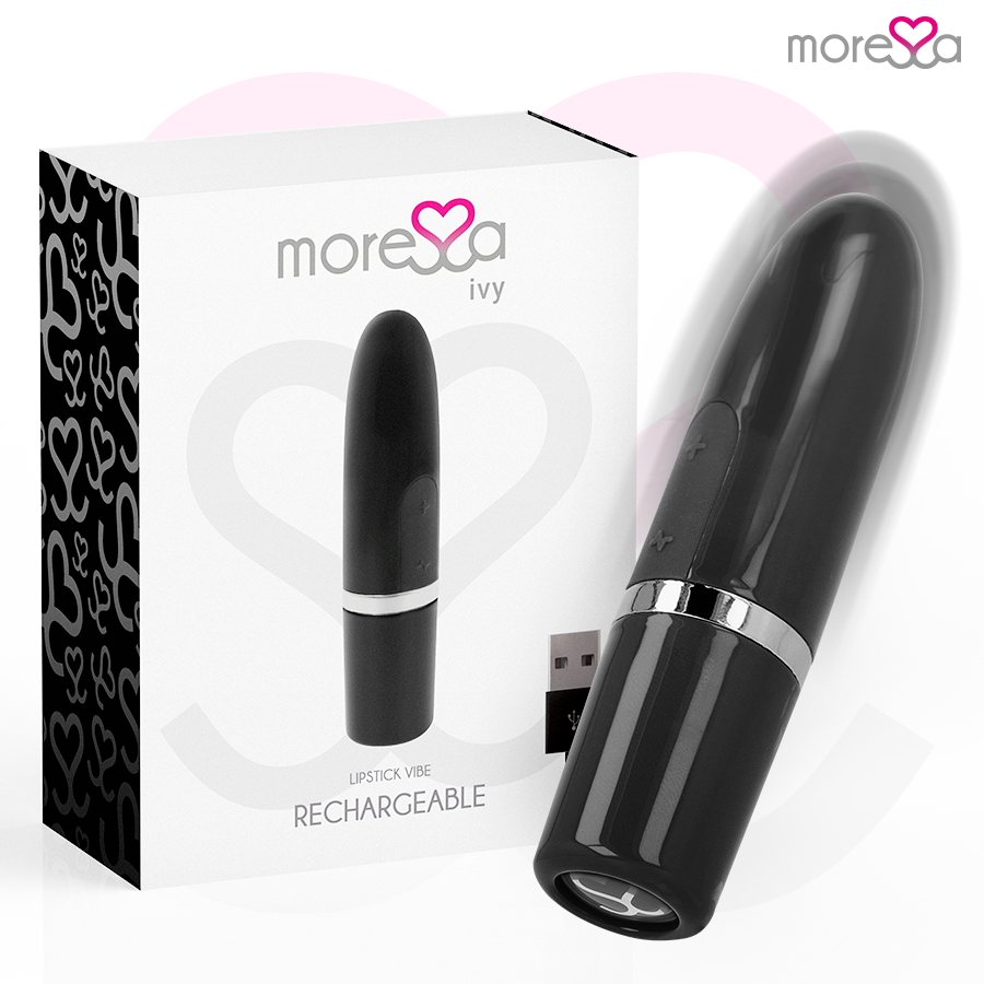 MORESSA - IVY MASAJEADOR SIMULADOR LABIAL DE VIAJE NEGRO - Noctiva