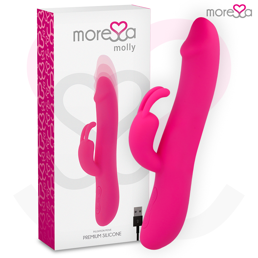 MORESSA - MOLLY IMPULSOR UP&DOWN Y POTENTE VIBRACIÓN PREMIUM SILICONE RECARGABLE - Noctiva