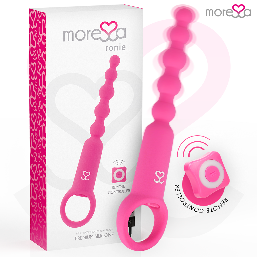MORESSA - RONIE POTENTE ROSARIO ANAL CONTROL REMOTO ROSA - Noctiva