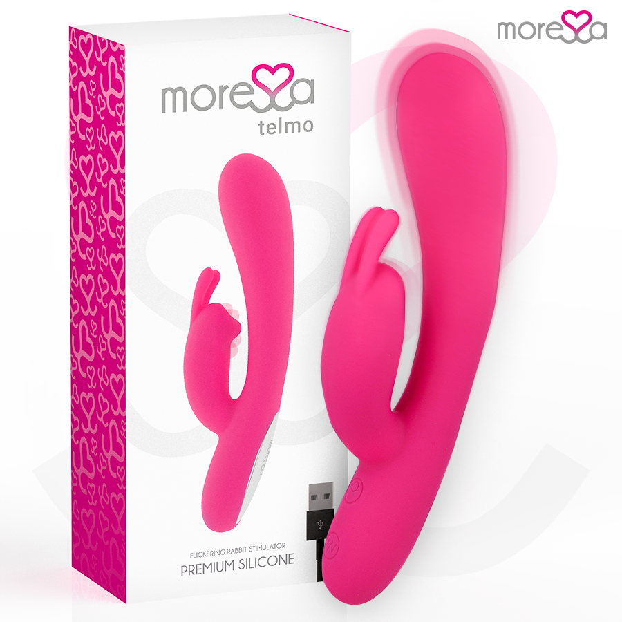 MORESSA - TELMO TICKLING CLITORIAL PREMIUM SILICONE RECARGABLE - Noctiva