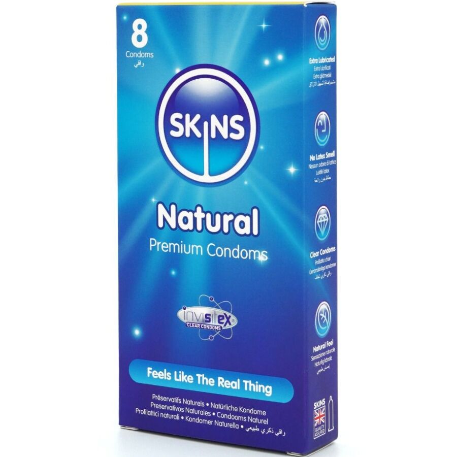 SKINS - NATURAL PRESERVATIVOS PREMIUM PACK 8 - Noctiva