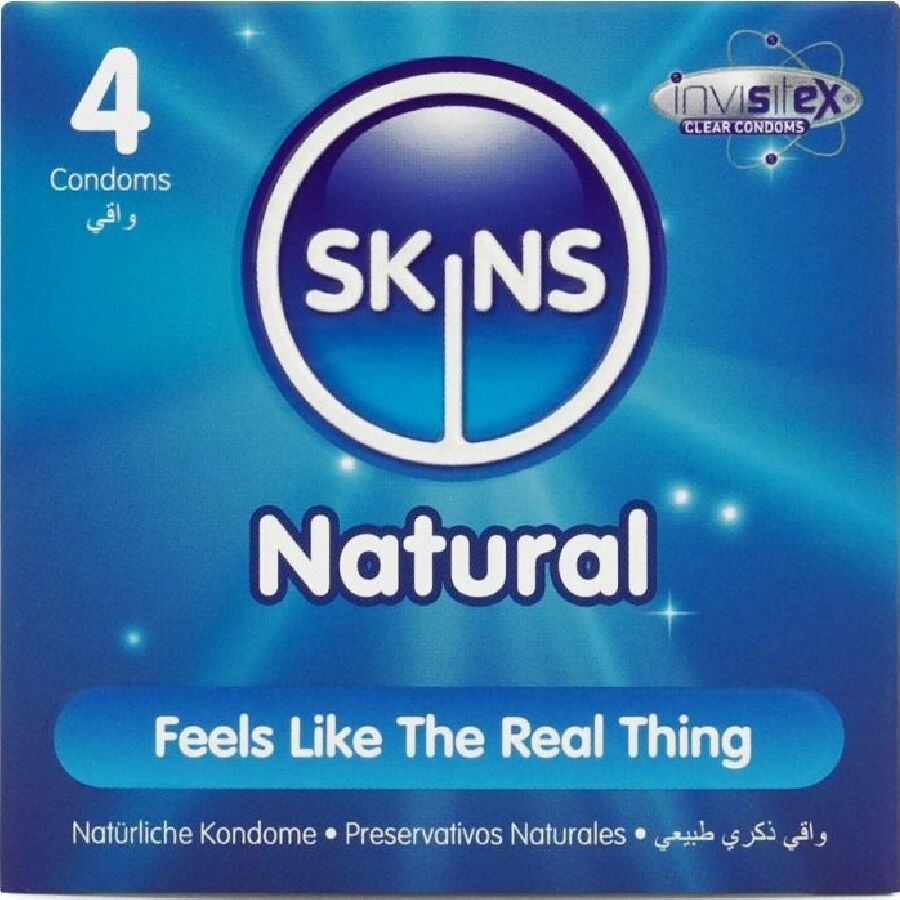 SKINS - NATURAL PRESERVATIVOS PREMIUM PACK 4 - Noctiva