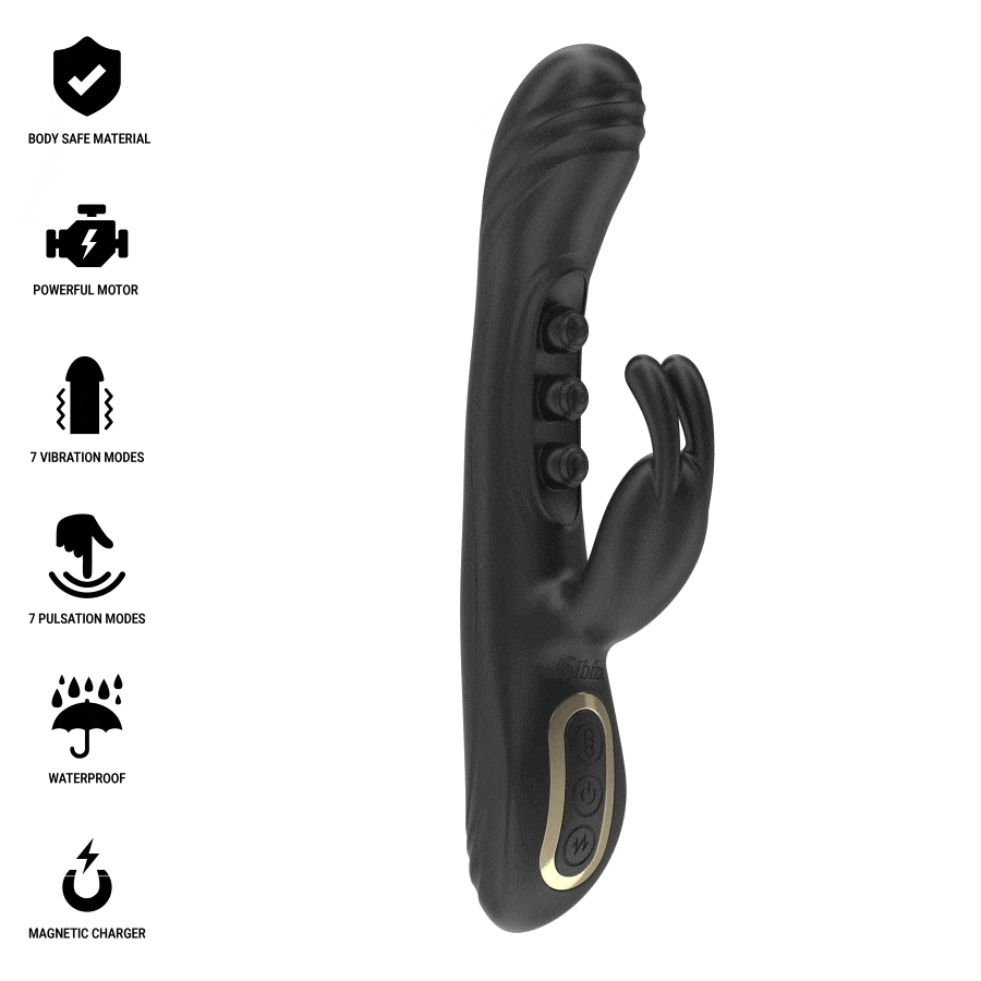 IBIZA - VIBRADOR RABBIT PERLAS CON PULSACIÓN - Noctiva