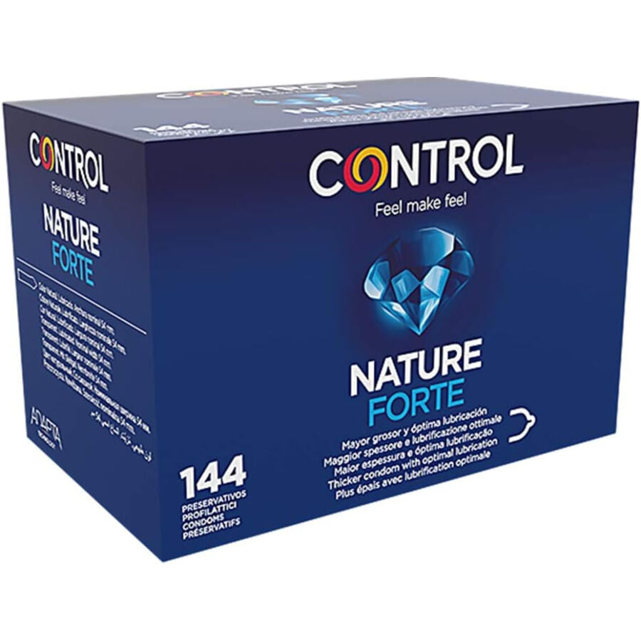 CONTROL - PRESERVATIVOS NATURE FORTE 144 UNIDADES - Noctiva
