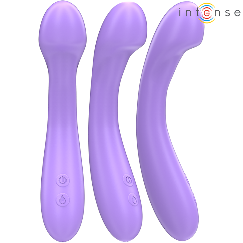 INTENSE - BECKY VIBRADOR 19 CM CALENTABLE 7 VIBRACIONES MORADO - Noctiva