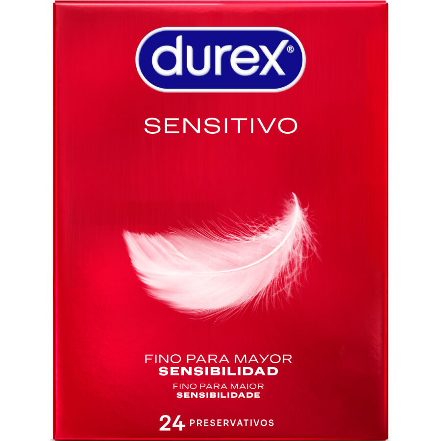 DUREX - PRESERVATIVOS SENSITIVO 24 UNIDADES - Noctiva