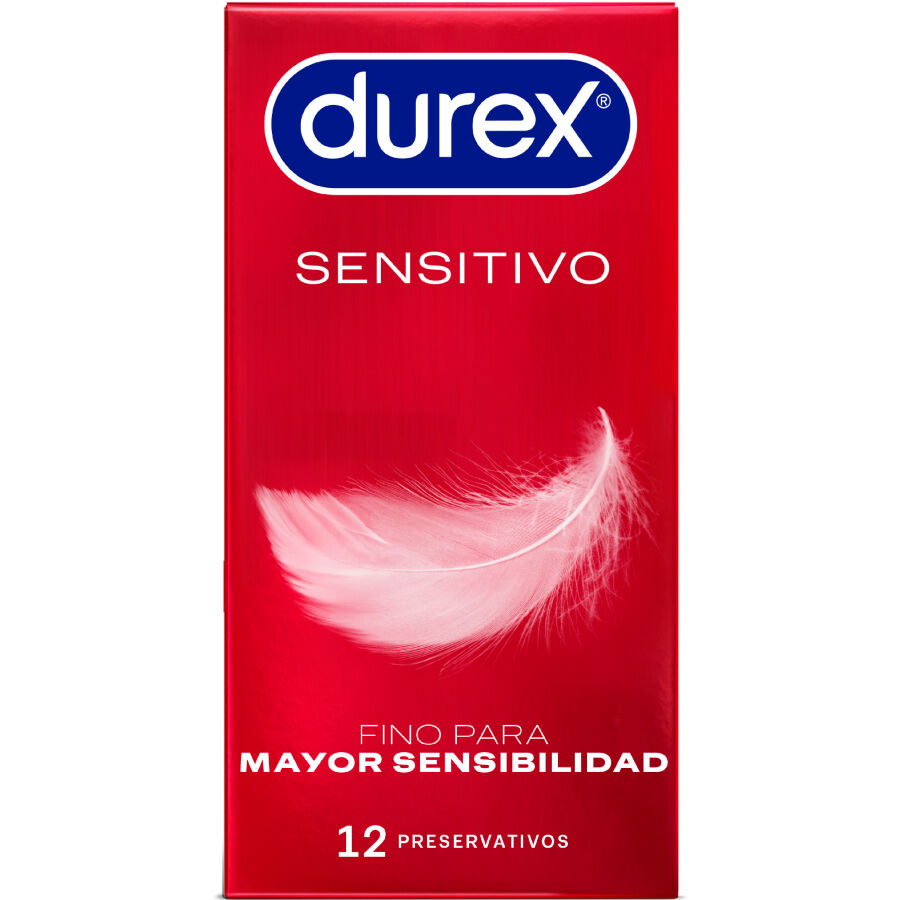 DUREX - PRESERVATIVOS SENSITIVO 12 UNIDADES - Noctiva