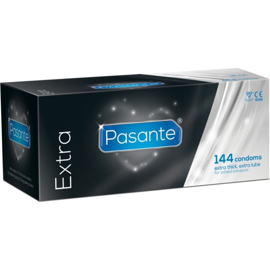 PASANTE - EXTRA PRESERVATIVOS GRUESOS 144 UNIDADES - Noctiva