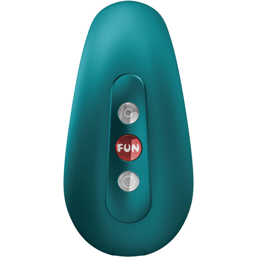 FUN FACTORY - CHERIE DOBLE VIBRADOR AIR PULSE VERDE - Noctiva