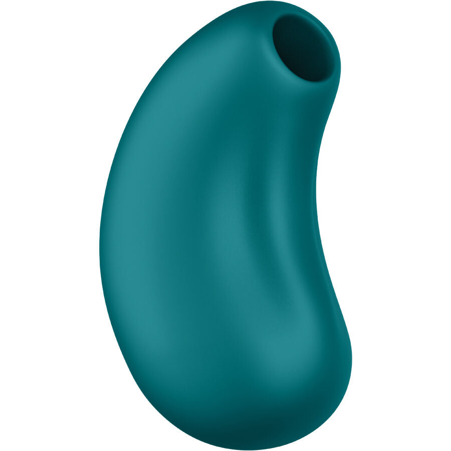 FUN FACTORY - CHERIE DOBLE VIBRADOR AIR PULSE VERDE - Noctiva