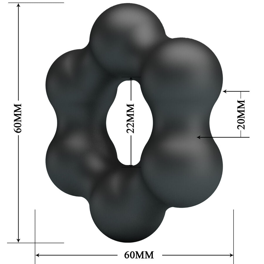 CRAZY BULL - CLAUZELL ANILLO SILICONA MODELO 10 - Noctiva