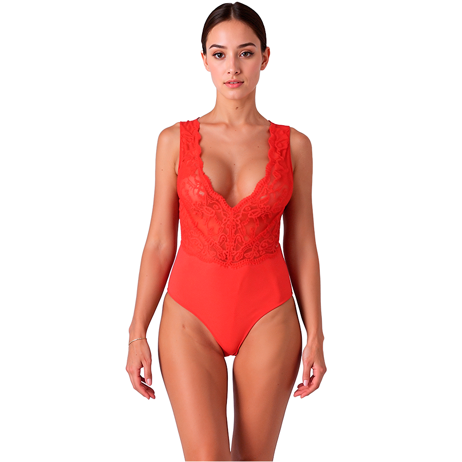 PASSION - EVALIE BODY ROJO L/XL - Noctiva