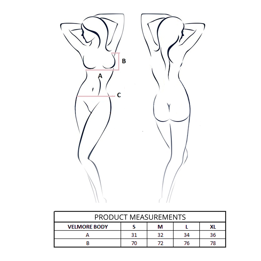 PASSION - VELMORE BODY VIOLETA S/M - Noctiva