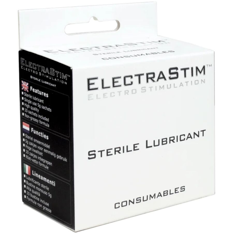 ELECTRASTIM - LUBRICANTE ESTERILIZANTE 10 UNIDADES - Noctiva