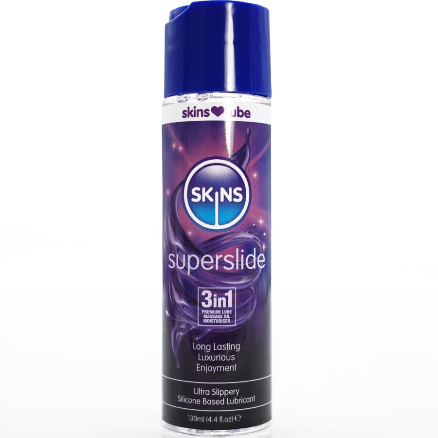 SKINS - SUPERSLIDE LUBRICANTE BASE DE SILICONA 130 ML - Noctiva