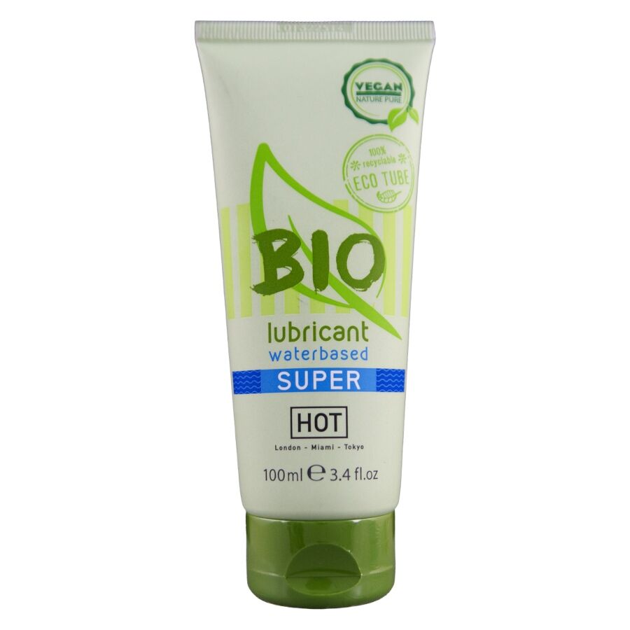 HOT - BIO LUBRICANT LUBRICANTE BIO BASE AGUA SUPERGLIDE 100 ML - Noctiva