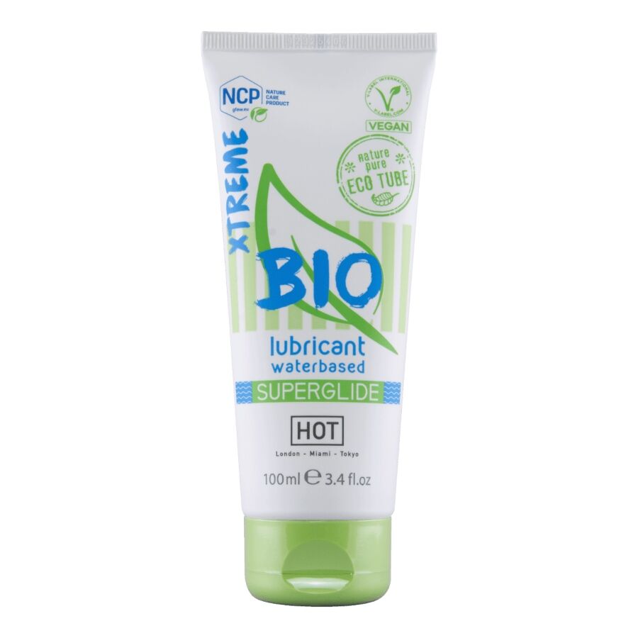 HOT - BIO LUBRICANT LUBRICANTE BIO BASE AGUA SUPERGLIDE XTREME 100 ML - Noctiva