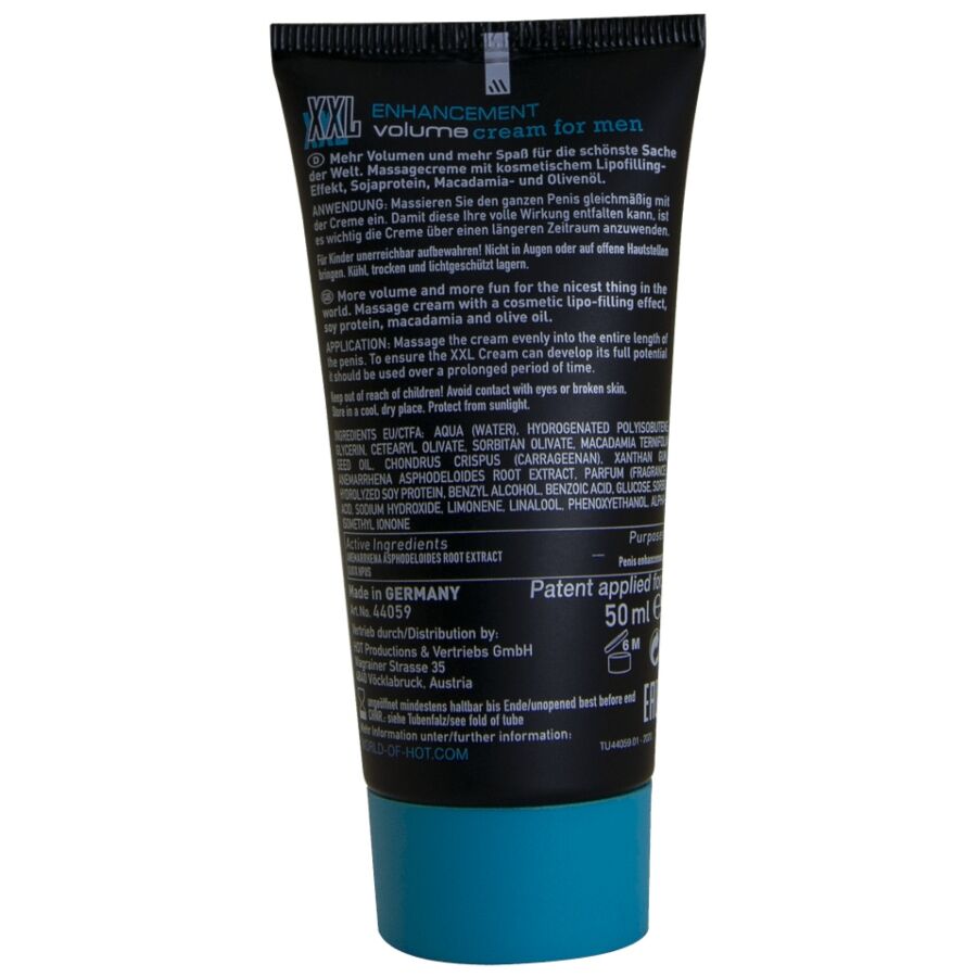 HOT - CREMA POTENCIADORA XXL PARA HOMBRE 50 ML - Noctiva