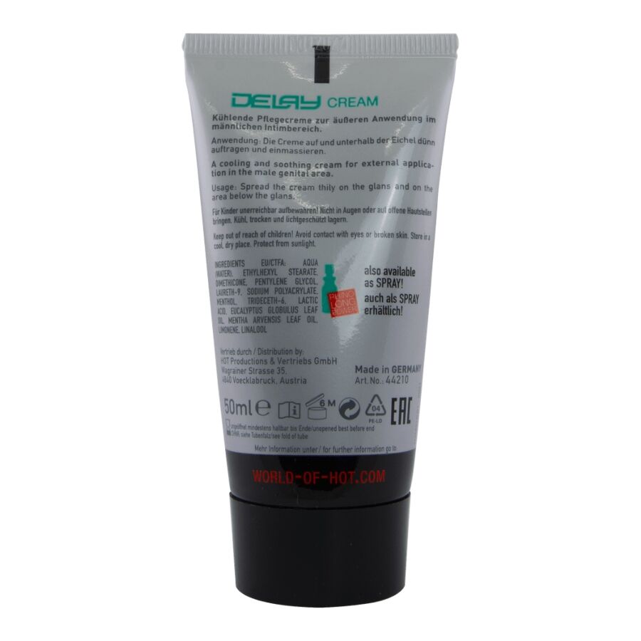 HOT - CREMA RETARDANTE 50 ML - Noctiva