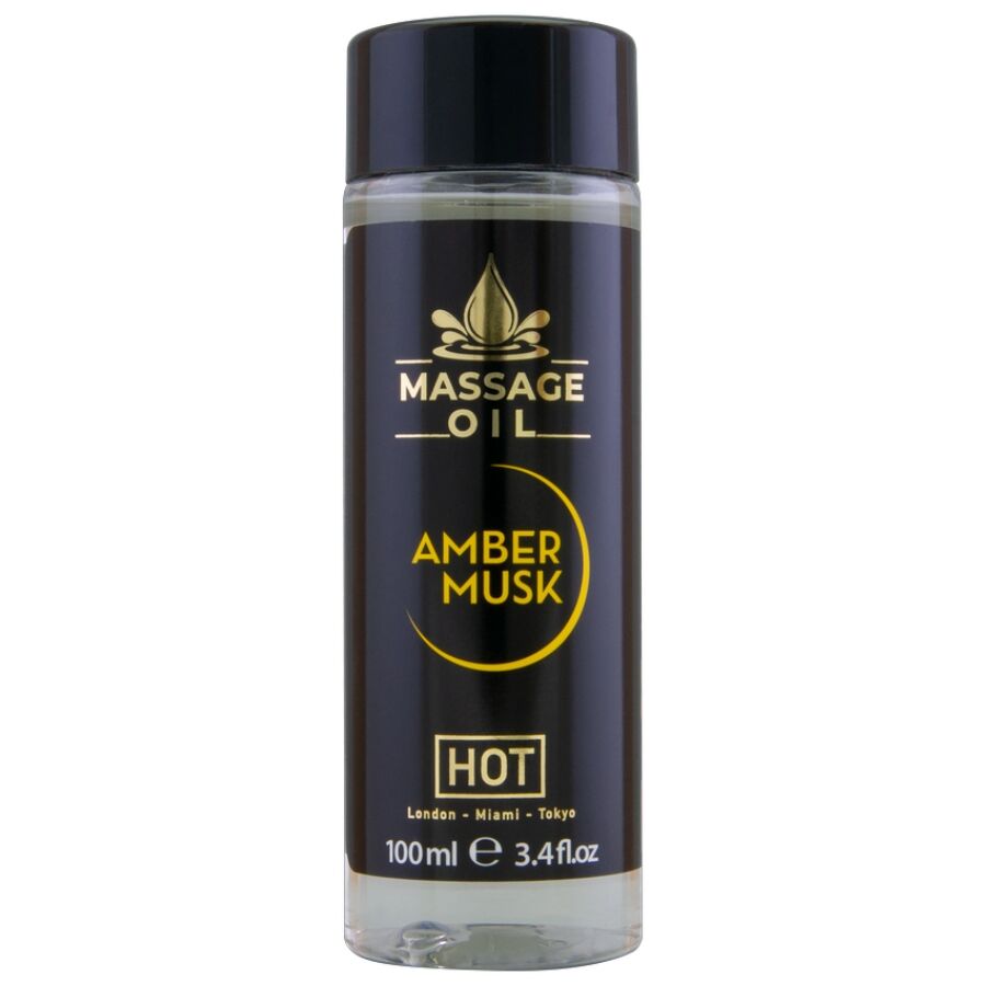 HOT - ACEITE DE MASAJE AMBER & MUSK 100 ML - Noctiva