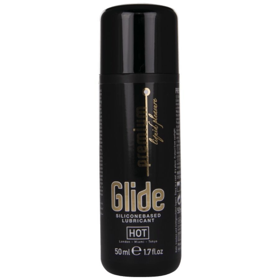 HOT - PREMIUM SILICONE GLIDE LUBRICANTE BASE SILICONA 50 ML - Noctiva