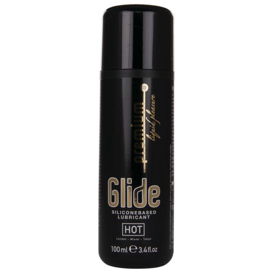 HOT - PREMIUM SILICONE GLIDE LUBRICANTE BASE SILICONA 100 ML - Noctiva