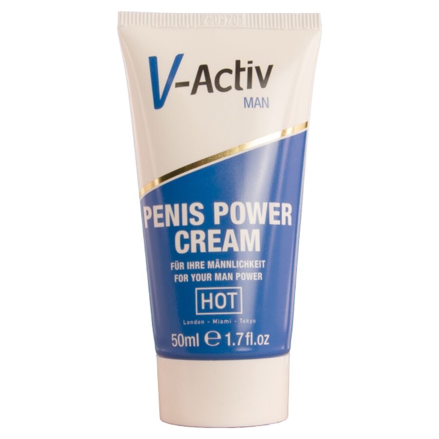 HOT - V-ACTIV PENIS POWER CREMA PARA HOMBRE 50 ML - Noctiva