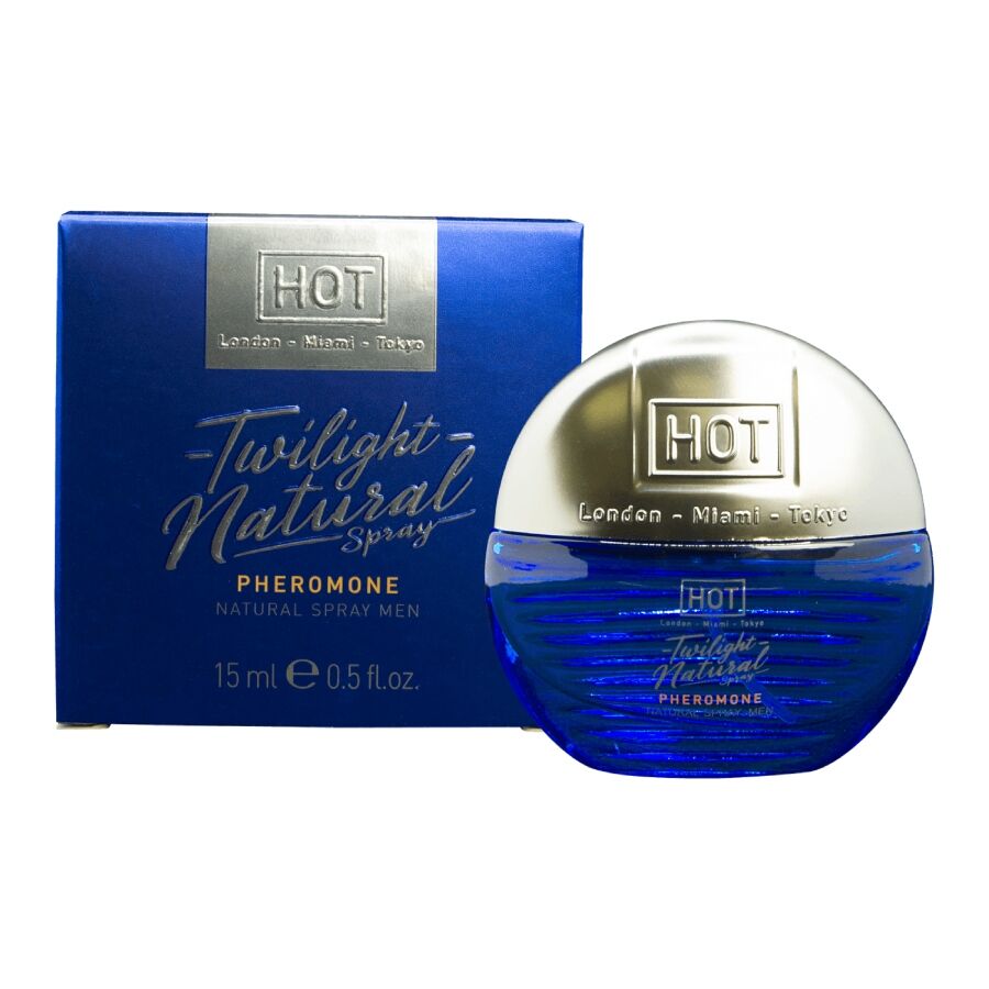 HOT - TWILIGHT NATURAL CON FEROMONAS HOMBRE 15 ML - Noctiva