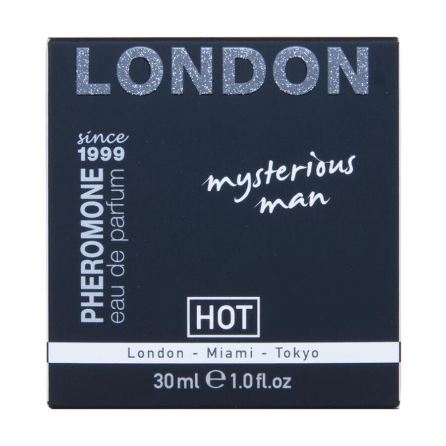 HOT - PERFUME CON FEROMONAS LONDON MYSTERIOUS HOMBRE 30 ML - Noctiva