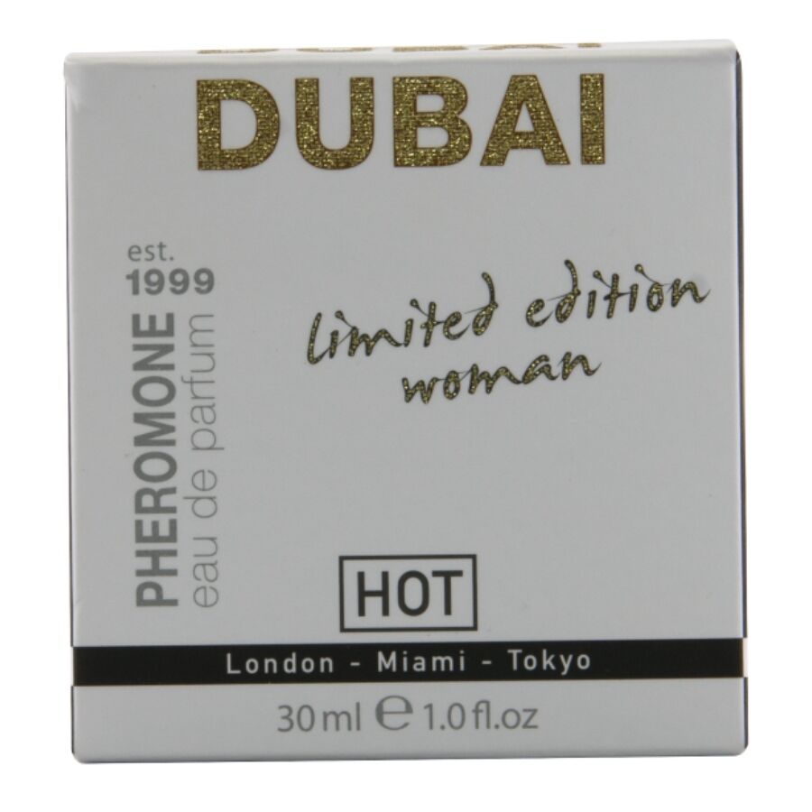 HOT - PERFUME CON FEROMONAS DUBAI EDICIÓN LIMITADA MUJER 30 ML - Noctiva