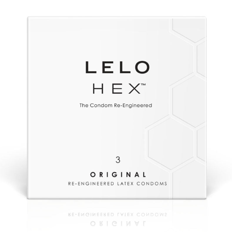 LELO - HEX PRESERVATIVO CAJA 3 UDS - Noctiva