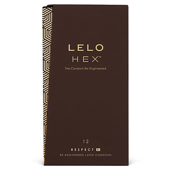 LELO - HEX PRESERVATIVO RESPECT XL 12 PACK - Noctiva