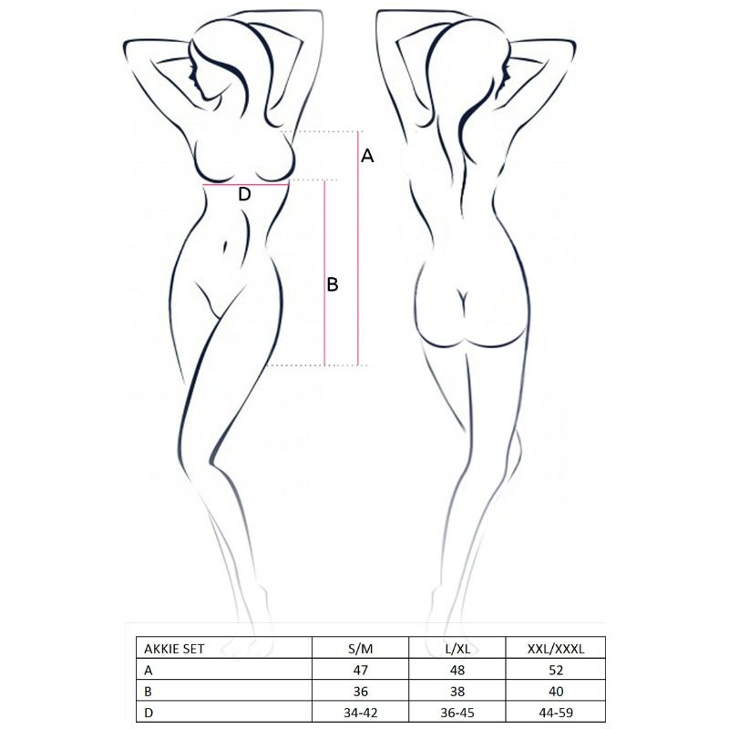 PASSION - WOMAN AKKIE SET DISFRAZ ENFERMERA L/XL - Noctiva