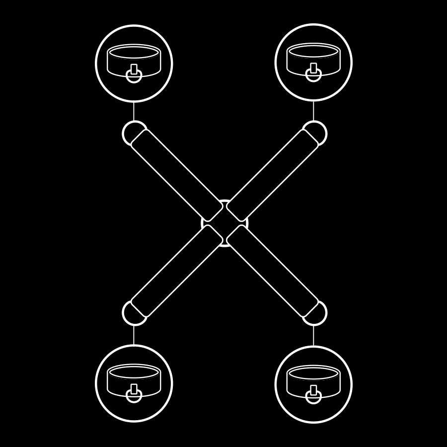 FETISH SUBMISSIVE - UNIÓN ESPOSAS CUERO VEGANO - Noctiva