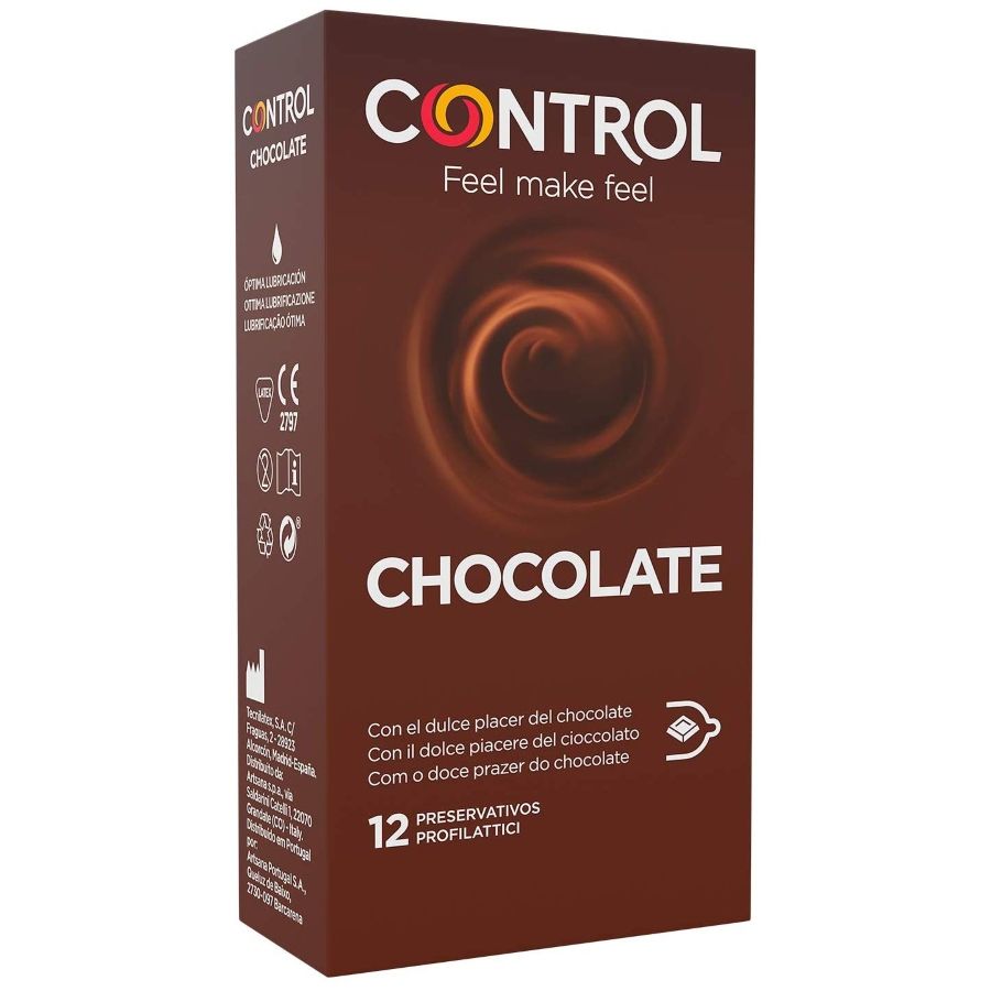 CONTROL - CHOCOLATE PRESERVATIVOS 12 UNIDADES - Noctiva