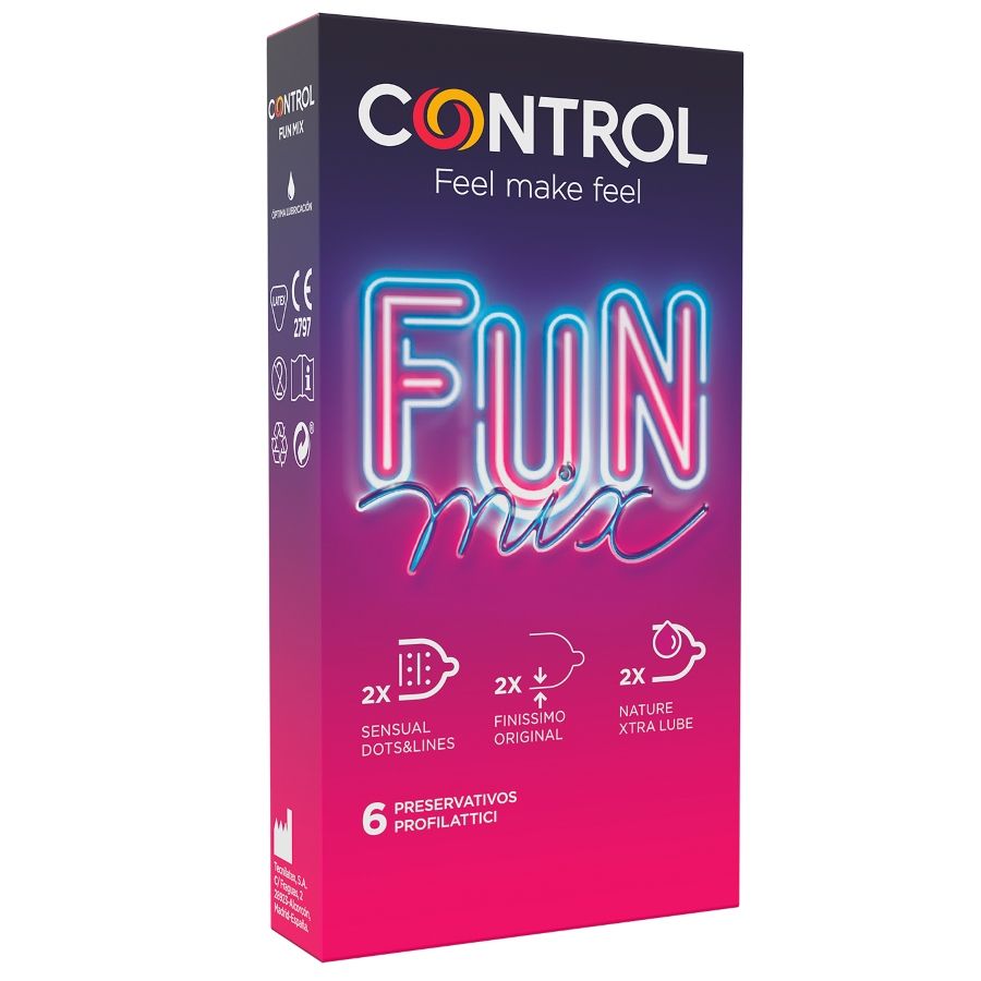 CONTROL - FEEL FUN MIX 6 UDS - Noctiva