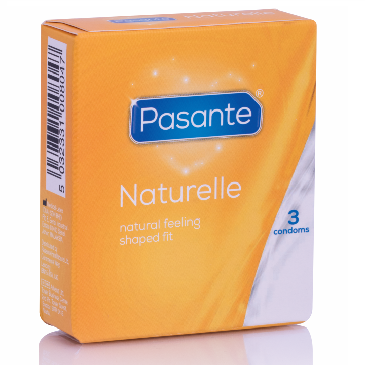 PASANTE - CONDOM GAMA NATURELLE 3 UNIDADES - Noctiva