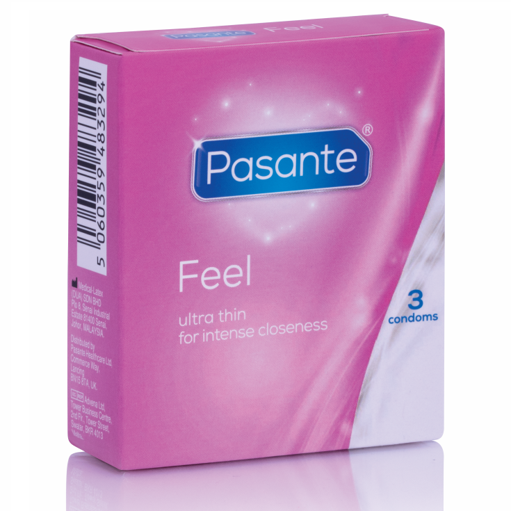PASANTE - PRESERVATIVOS SENSITIVE ULTRAFINO 3 UNIDADES - Noctiva