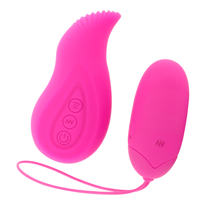 MORESSA - EDGAR SET DUO HUEVO REMOTO Y MANDO CON VIBRACIÓN INCORPORADA PREMIUM SILICONE CONTROL REMOTO - Noctiva