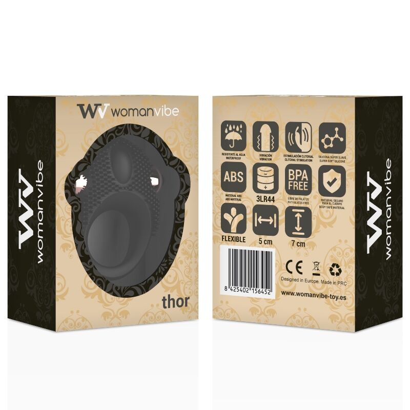 WOMANVIBE - THOR ANILLO VIBRADOR SILICONA - Noctiva