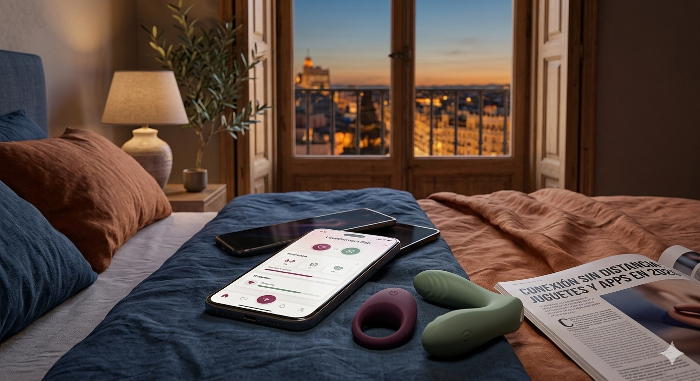 Juguetes sexuales para parejas: Cómo la tecnología y las Apps están revolucionando el placer compartido en 2026 - Noctiva