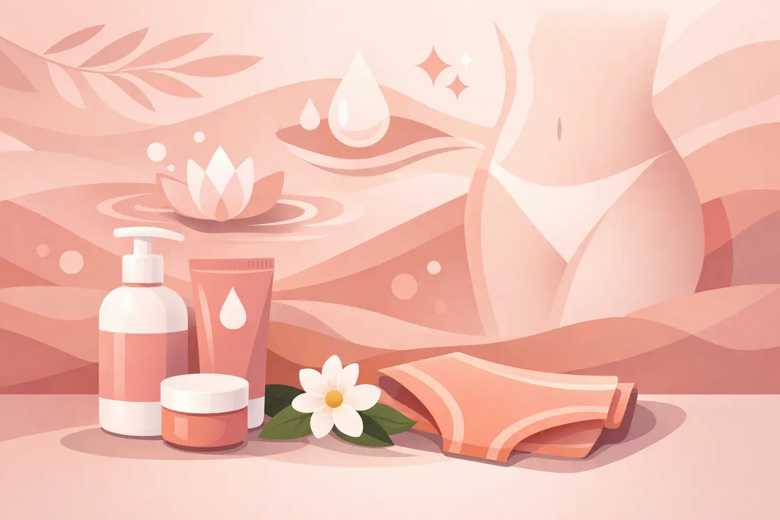 Cosmética íntima para cuidado diario