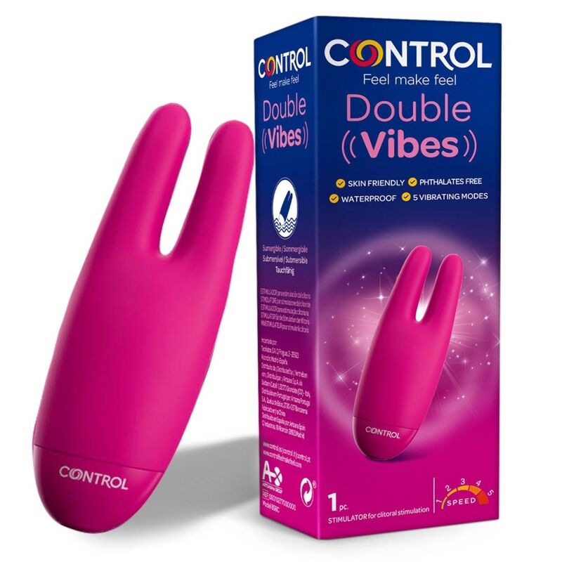 CONTROL - DOUBLE VIBES ESTIMULADOR - Noctiva