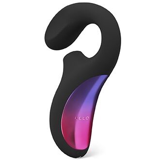 LELO - ENIGMA CRUISE MASAJEADOR SONICO DOBLE ESTIMULACION NEGRO - Noctiva