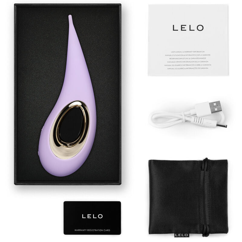 LELO - DOT ESTIMULADOR DE CLÍTORIS - LILA - Noctiva