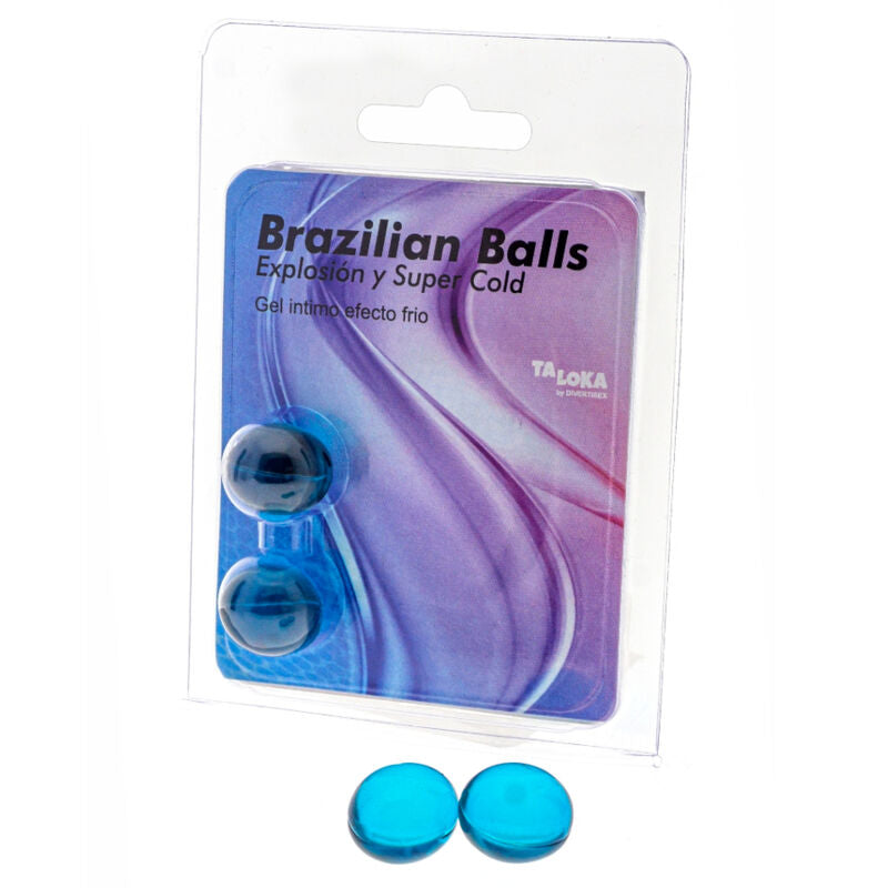 TALOKA - BRAZILIAN BALLS GEL EXCITANTE EFECTO FRÍO 2 BOLAS - Noctiva