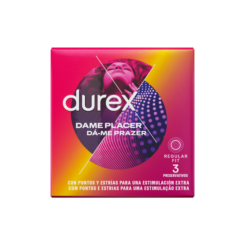 DUREX - DAME PLACER 3 UNIDADES - Noctiva
