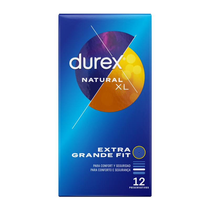DUREX - NATURAL XL 12 UNIDADES - Noctiva