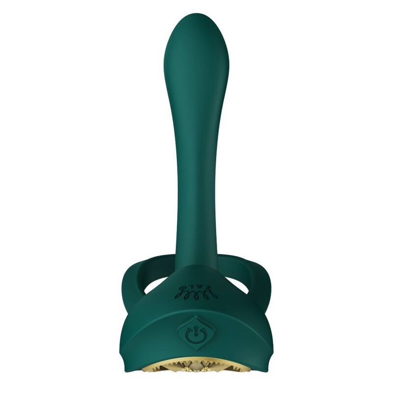 ZALO - BAYEK ANILLO VIBRADOR CONTROL REMOTO PAREJAS VERDE - Noctiva